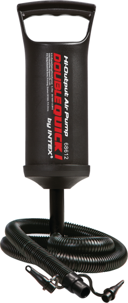 Изображение Насос 29см ручной Интекс дабл квик 1 с трубкой Интекс к/у, 1 шт