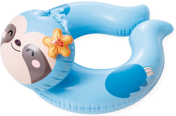 Изображение Круг 76*55см для плавания Интекс энимал сплит детский Интекс к/у, 1 шт