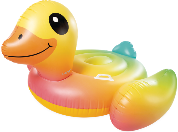 Изображение Плот 147*147см для плавания Интекс желтый утенок Интекс к/у, 1 шт