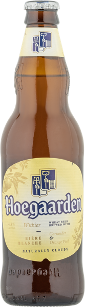 Изображение Пивной напиток светлый 4,9% н/ф Хугарден АБ ИнБев с/б, 0,44 л