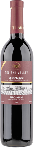 Изображение Вино красное п/сух стиль №1 Саперави Пиросмани телиани вели Телиани Вели с/б, 0,75 л