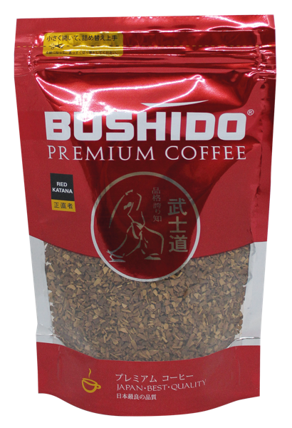 Изображение Кофе растворимый Бушидо рэд катана Хако м/у, 75 г