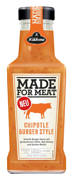 Изображение Соус для бургеров с халапеньо Кюне мейд фо мит Кюне с/б, 235 г
