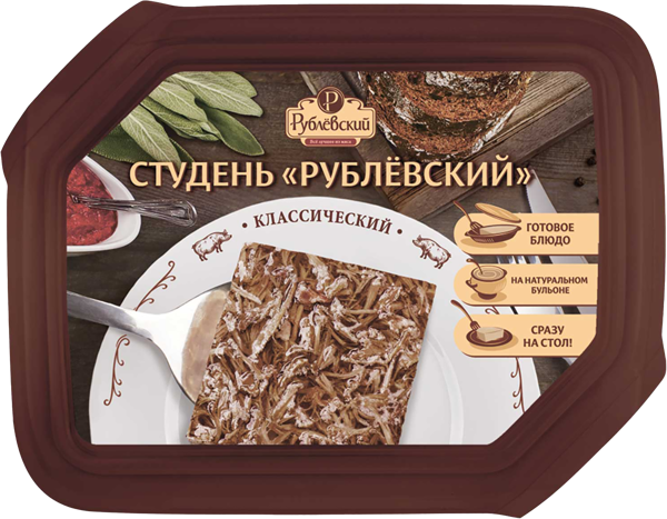 Изображение Студень Рублевский классический Рублевский МПЗ кор, 380 г