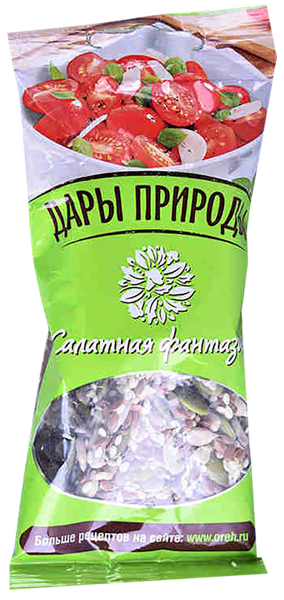 Изображение Ассорти с кунжутом Дары природы салатная фантазия МОК производство м/у, 50 г