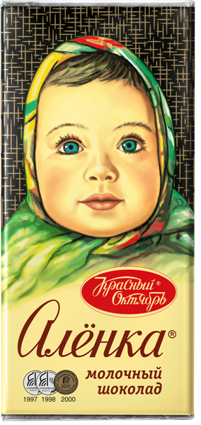 Изображение Шоколад молочный Аленка ОК Красный Октябрь м/у, 60 г