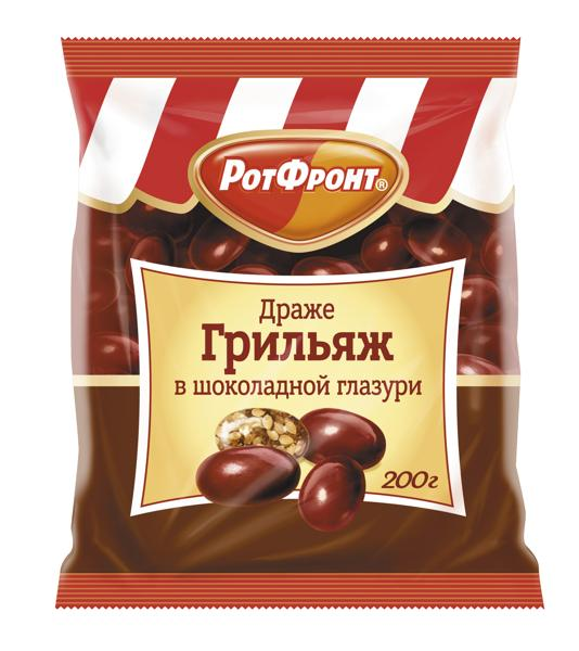 Изображение Грильяж в глазури Рот- Фронт ОК Рот- Фронт м/у, 200 г