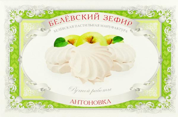 Изображение Зефир Белевская пастила антоновка Белевская пастила кор, 250 г