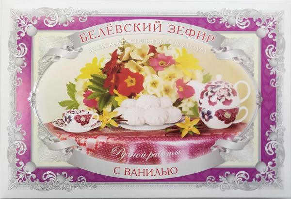 Изображение Зефир Белевская пастила ванильный Белевская пастила кор, 250 г