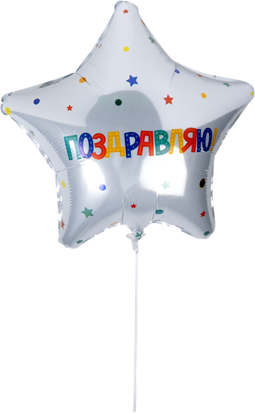 Изображение Шар большой на палочке Асса фольгированный в асс Асса , 1 шт