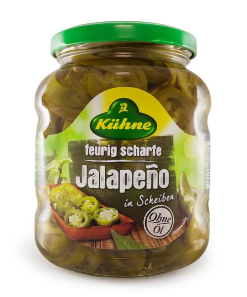 Изображение Перец без масла Кюне халапеньо резаный Карл Кюне с/б, 330 г