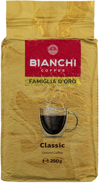 Изображение Кофе молотый Бианчи голд Бианчи Кофе м/у, 250 г