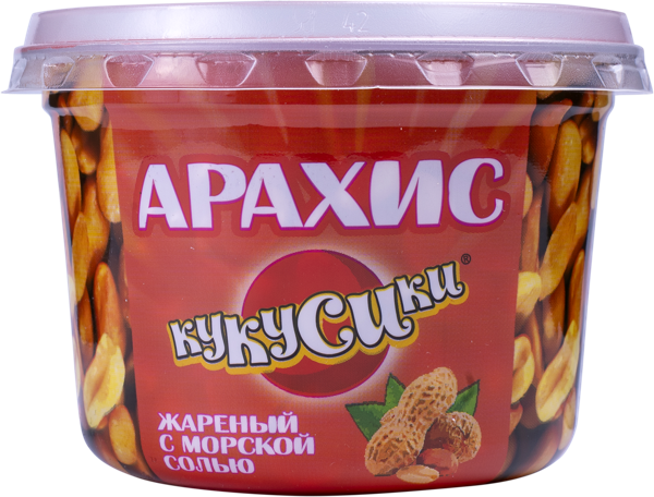 Изображение Арахис жареный Кукусики с солью Наникова ИП п/у, 150 г