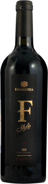 Изображение Вино красное сухое стиль №3 Каберне ЗГУ фанагория ф стайл Фанагория с/б, 0,75 л