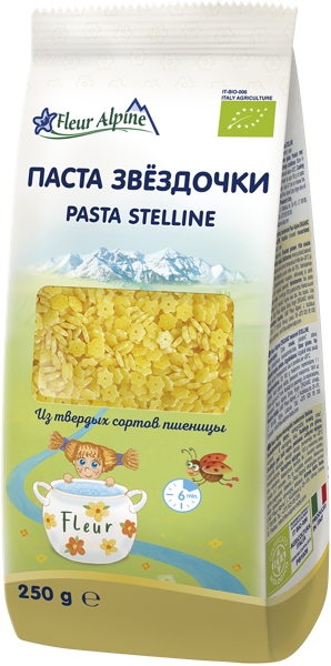 Изображение Паста из твердых сортов Флер Альпин БИО звездочки Граноро Срл м/у, 250 г