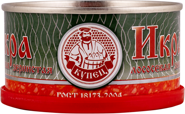 Изображение Икра лососевая Купец горбуша Сардиния РК ж/б, 130 г