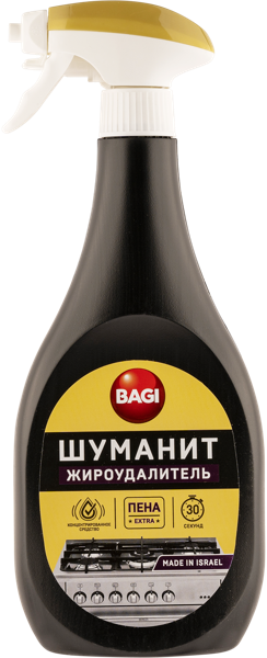Изображение Средство для кухни спрей Шуманит жироудалитель Баги ЛТД п/у, 400 мл