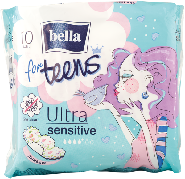Изображение Прокладки Белла фо тинс ультра сенсетив АО ТЗМО С.А. м/у, 10 шт