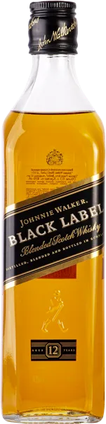 Изображение Виски купажированный Джонни Уокер блек лейбл 12 лет Джонни Уокер , 0,5 л