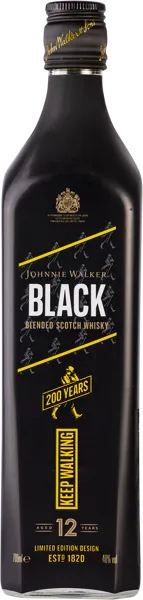 Изображение Виски купажированный Джонни Уокер блек лейбл 12 лет Диаджео п/у, 0,7 л