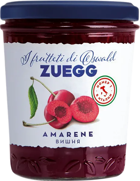 Изображение Конфитюр Экстра Цуегг вишня Цуегг Дойчлэнд с/б, 320 г