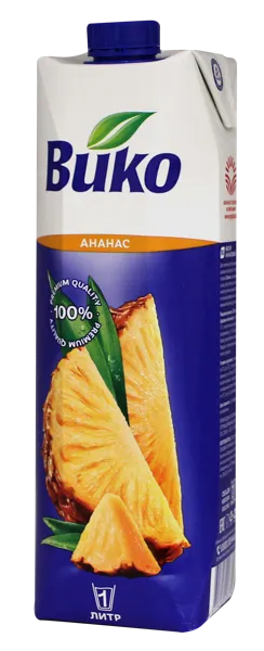 Изображение Сок Вико ананас ЮСК т/п, 1 л