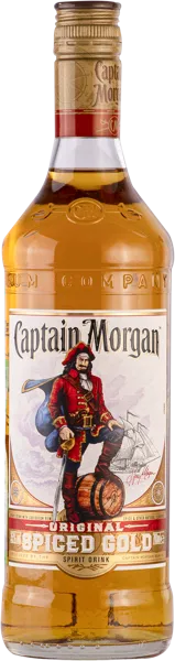 Изображение Ром 2 года Капитан Морган пряный золотой Диаджио с/б, 0,7 л