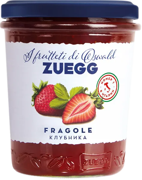Изображение Конфитюр Экстра Цуегг клубника Цуегг Дойчлэнд с/б, 320 г