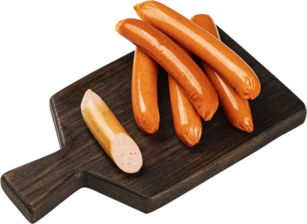 Изображение Сосиски варёные Ганноверские Фирменные СП ТАБРИС вес 