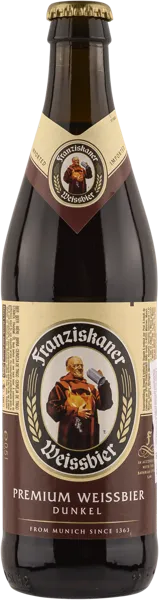 Изображение Пиво темное Эль 5,0% н/ф Францисканер дункель Шпатен-Франциз с/б, 0,5 л