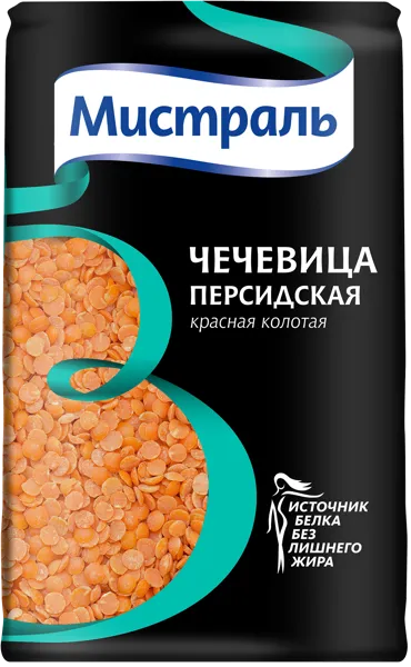 Изображение Чечевица красная Мистраль Мистраль Трейдинг м/у, 450 г