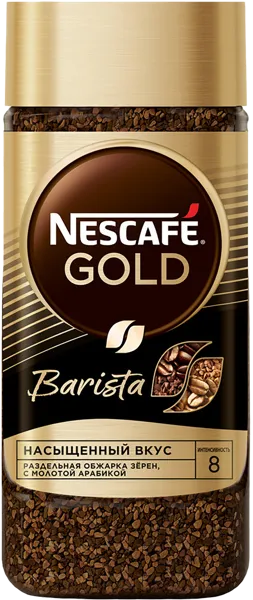 Изображение Кофе растворимый Нескафе голд бариста Нестле с/б, 85 г