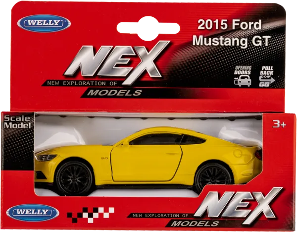 Изображение Машина 1:38 Велли мустанг gt Велли Фэктори ЛТД к/у, 1 шт