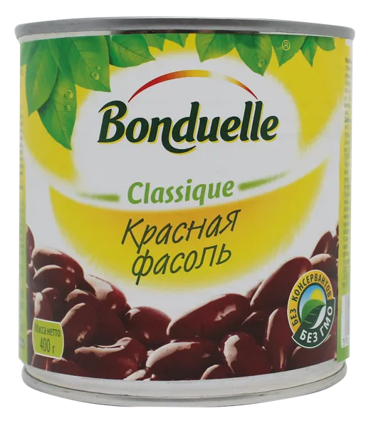 Изображение Фасоль красная Бондюэль Бондюэль ж/б, 400 г