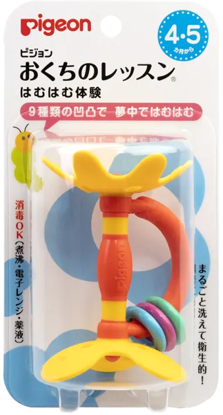 Изображение Прорезыватель с 4 месяцев Пиджен цветок обучающий степ 1 Пиджен к/у, 1 шт