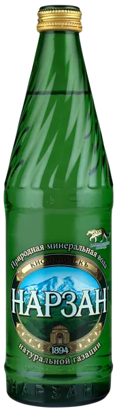Изображение Мин вода газ рН 5,8-6,1 Нарзан лечебно-столовая элит Нарзан с/б, 0,45 л