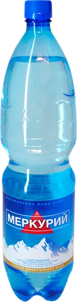 Изображение Мин вода газ рН 7,0-7,7 Меркурий лечебно-столовая Меркурий п/б, 1,5 л