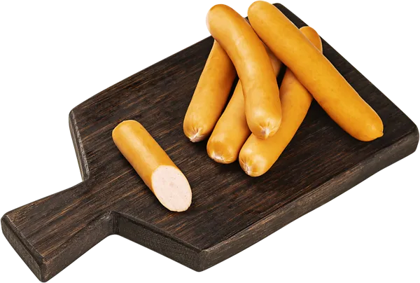 Изображение Сосиски варёные С ряженкой СП ТАБРИС вес 