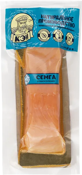 Изображение Рыба с/с г.Краснодар КЭП семга филе-кусок КЭП ООО в/у 