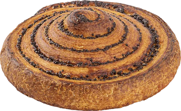 Изображение Рулет пшеничный слоеный Классический с маковой начинкой СП ТАБРИС 0 м/у, 60 г