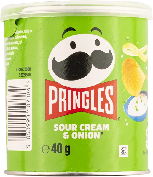 Изображение Чипсы картофельные Принглс со сметаной и луком Келлогс кор, 40 г