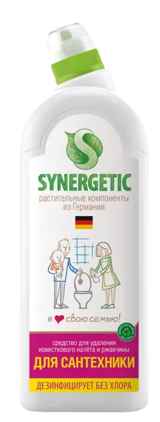 Изображение Средство для сантехники Синергетик БИО без хлора Синергетик п/у, 500 мл