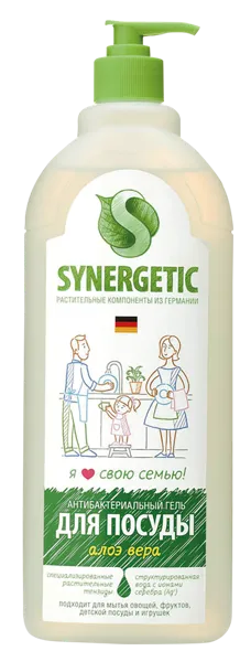 Изображение Средство для мытья посуды Синергетик БИО алоэ Синергетик п/у, 1 л