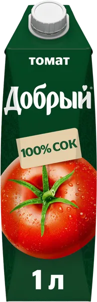 Изображение Сок Добрый томат Мултон т/п, 1 л