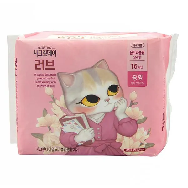 Изображение Прокладки 24,5см Сикретдей ультра слим Джонгвон Ко м/у, 16 шт