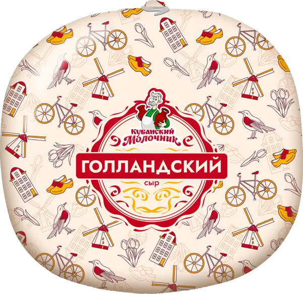 Изображение Сыр 45% полутвердый Староминский сыродел голландский Сыродел  