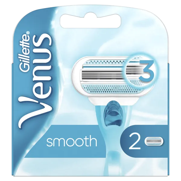 Изображение Кассеты для бритья женские Жиллетт венус 3 лезвия Проктер Энд Гэмбл к/у, 2 шт