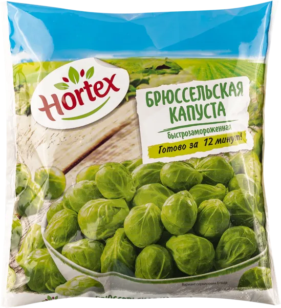 Изображение Овощи замороженные Агама брюссельская капуста Агама м/у, 400 г