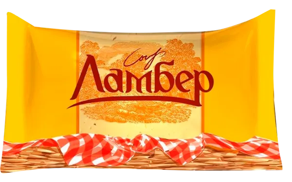 Изображение Сыр 50% Ламбер классический ПиР-ПАК м/у, 230 г