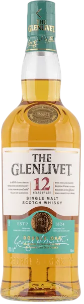 Изображение Виски односолодовый Гленливет спейсайд 12 лет Джордж энд ДД Смит п/у, 0,7 л